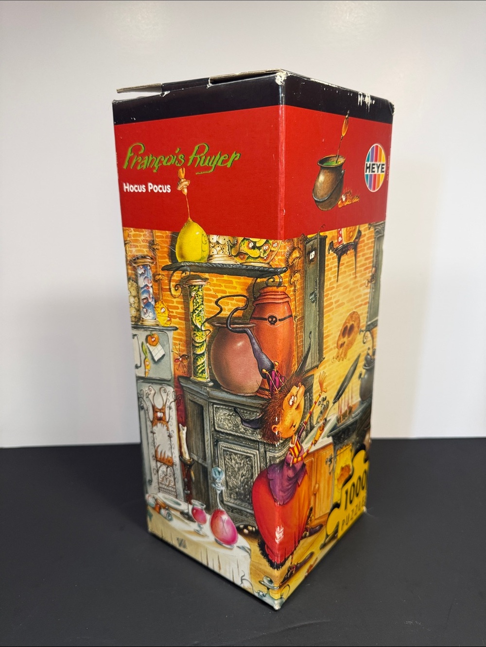 Hocus Pocus Francois Ruyer Jigsaw Puzzle 1000 Pieces Art #2902 Vintage Heye 2005